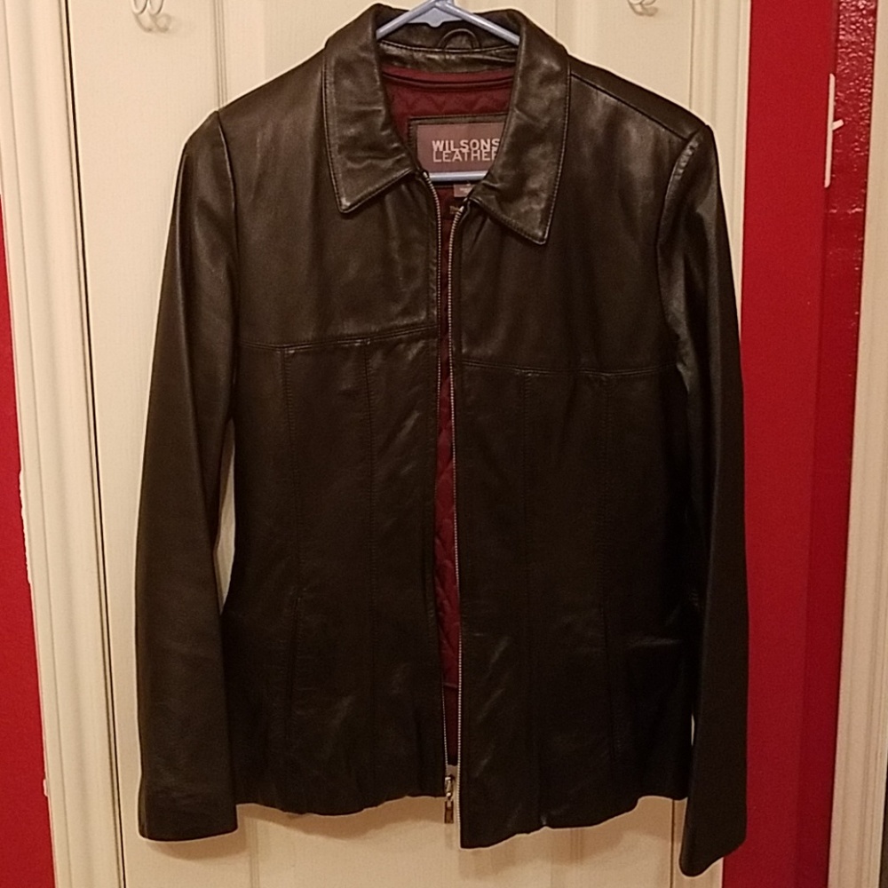 Leather jacket